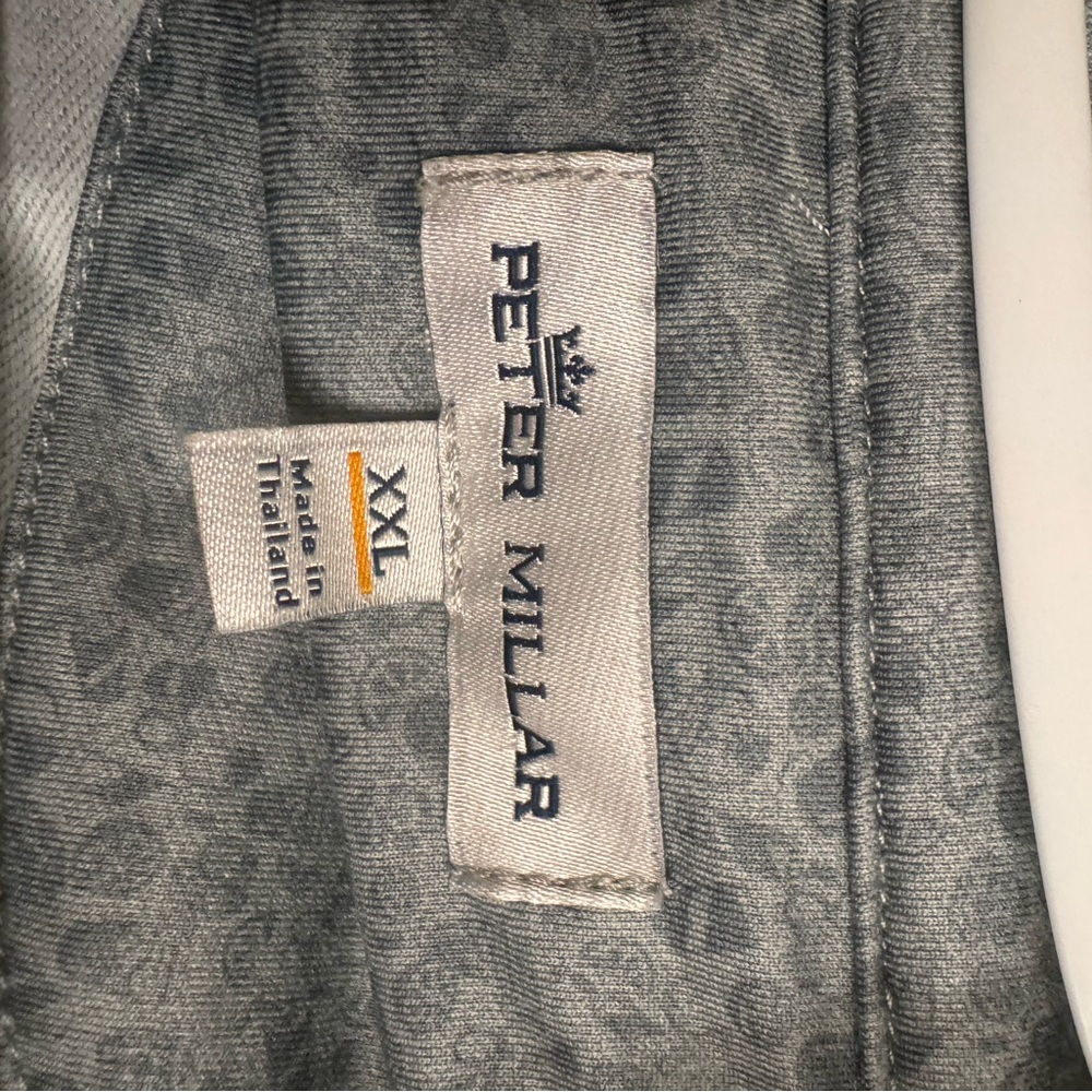 Peter Millar 1/4 zip pullover size XXL - Picture 8 of 9